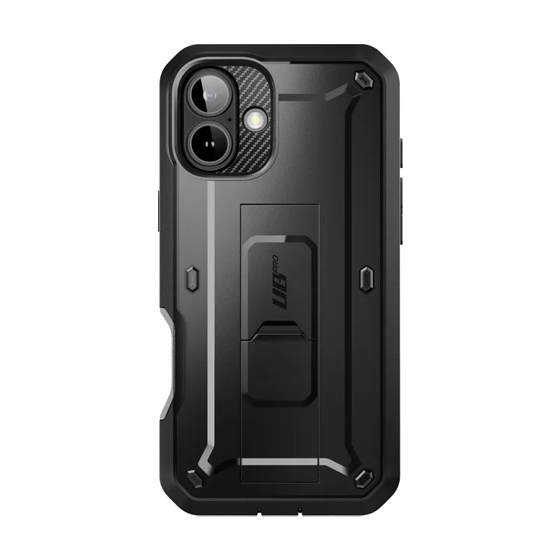 Premium Quality iPhone 16 6.1 inch Unicorn Beetle PRO Rugged Case-Black  Stylish & Comfortable