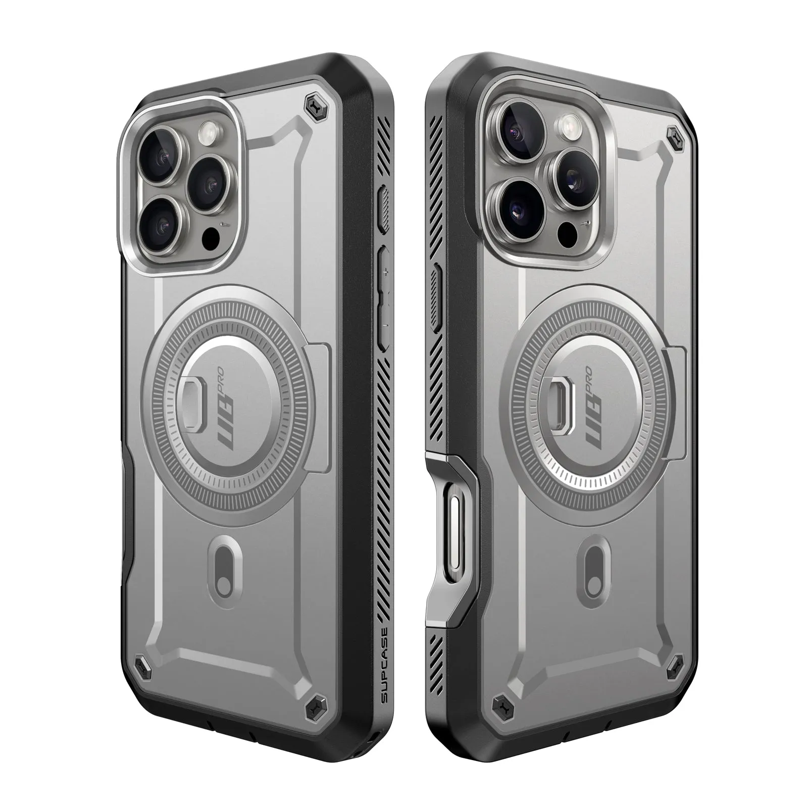 Premium Quality iPhone 16 Pro 6.3 inch Unicorn Beetle PRO MAG Rugged MagSafe Case-Titan Gray  Ends Soon!