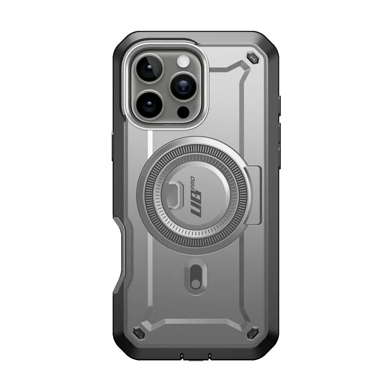 Premium Quality iPhone 16 Pro 6.3 inch Unicorn Beetle PRO MAG Rugged MagSafe Case-Titan Gray  Ends Soon!