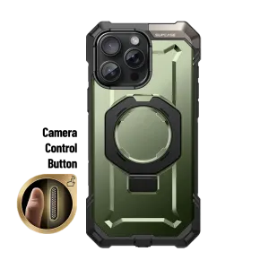 Premium Quality iPhone 16 Pro Max 6.9 inch UB Grip MagSafe Camera Control Button Phone Case-Dark Green  Stylish & Comfortable