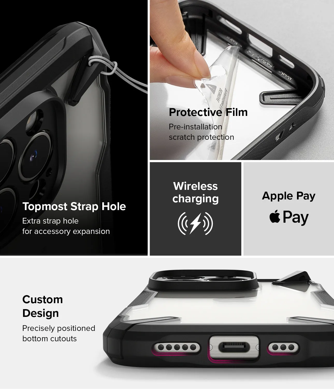 Premium Quality iPhone 16 Pro Max Case | Fusion-X  Dont Miss Out!