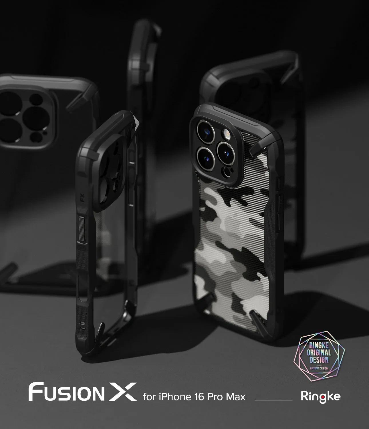 Premium Quality iPhone 16 Pro Max Case | Fusion-X  Dont Miss Out!