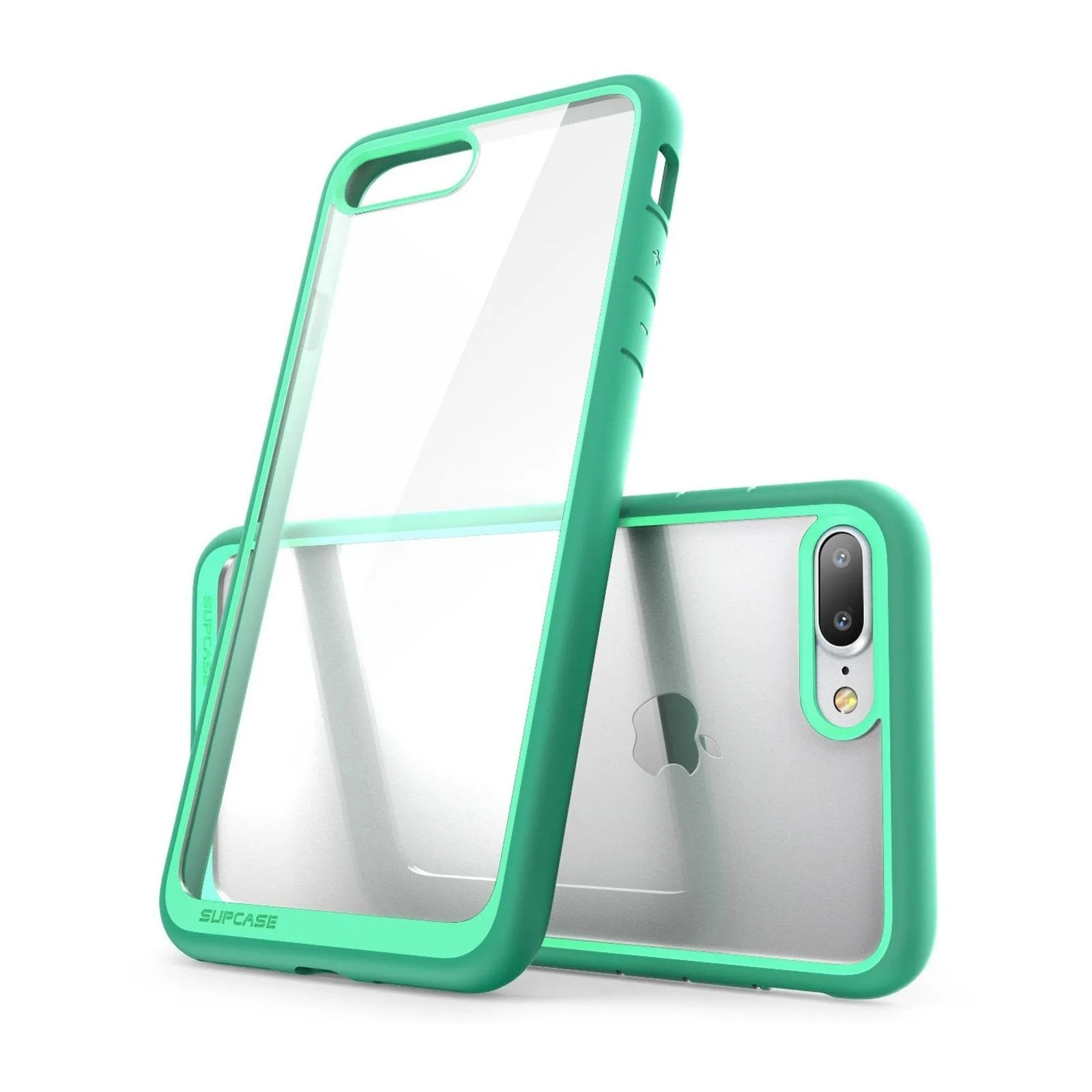 Premium Quality iPhone 8 Plus Unicorn Beetle Style Slim Clear Case-Green  Going Fast!