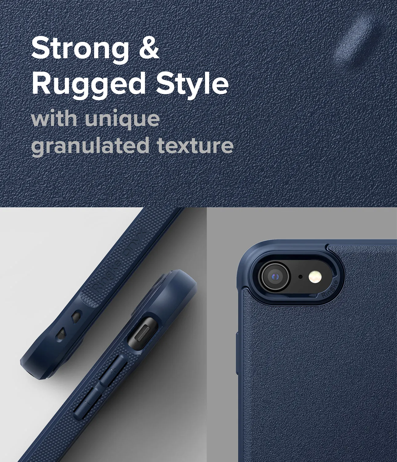Premium Quality iPhone SE 2022 5G / SE 2020 / 8 / 7 Case | Onyx  Stylish & Comfortable