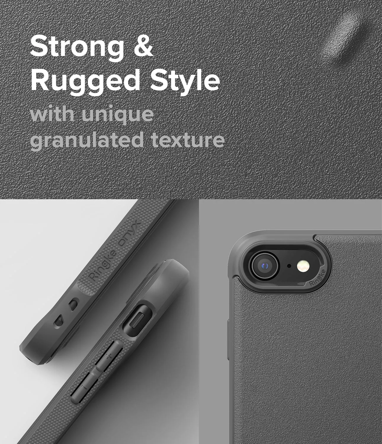 Premium Quality iPhone SE 2022 5G / SE 2020 / 8 / 7 Case | Onyx  Stylish & Comfortable