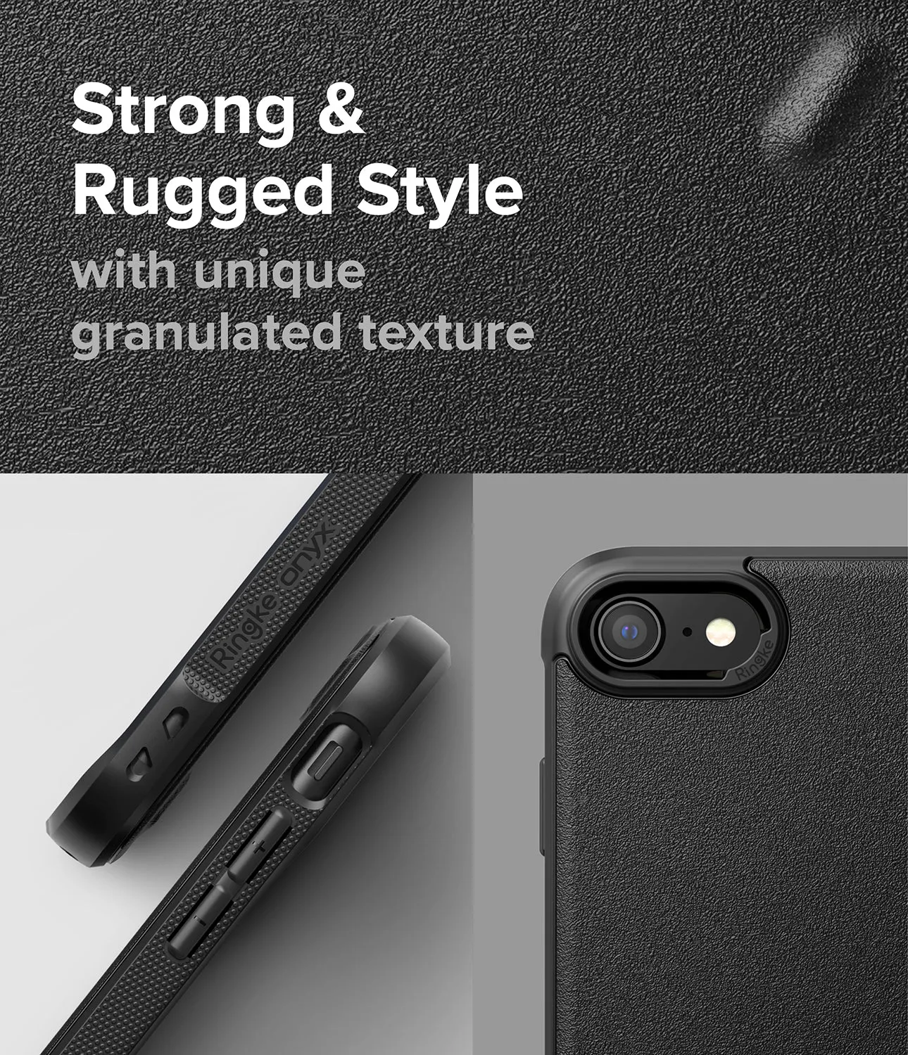 Premium Quality iPhone SE 2022 5G / SE 2020 / 8 / 7 Case | Onyx  Stylish & Comfortable