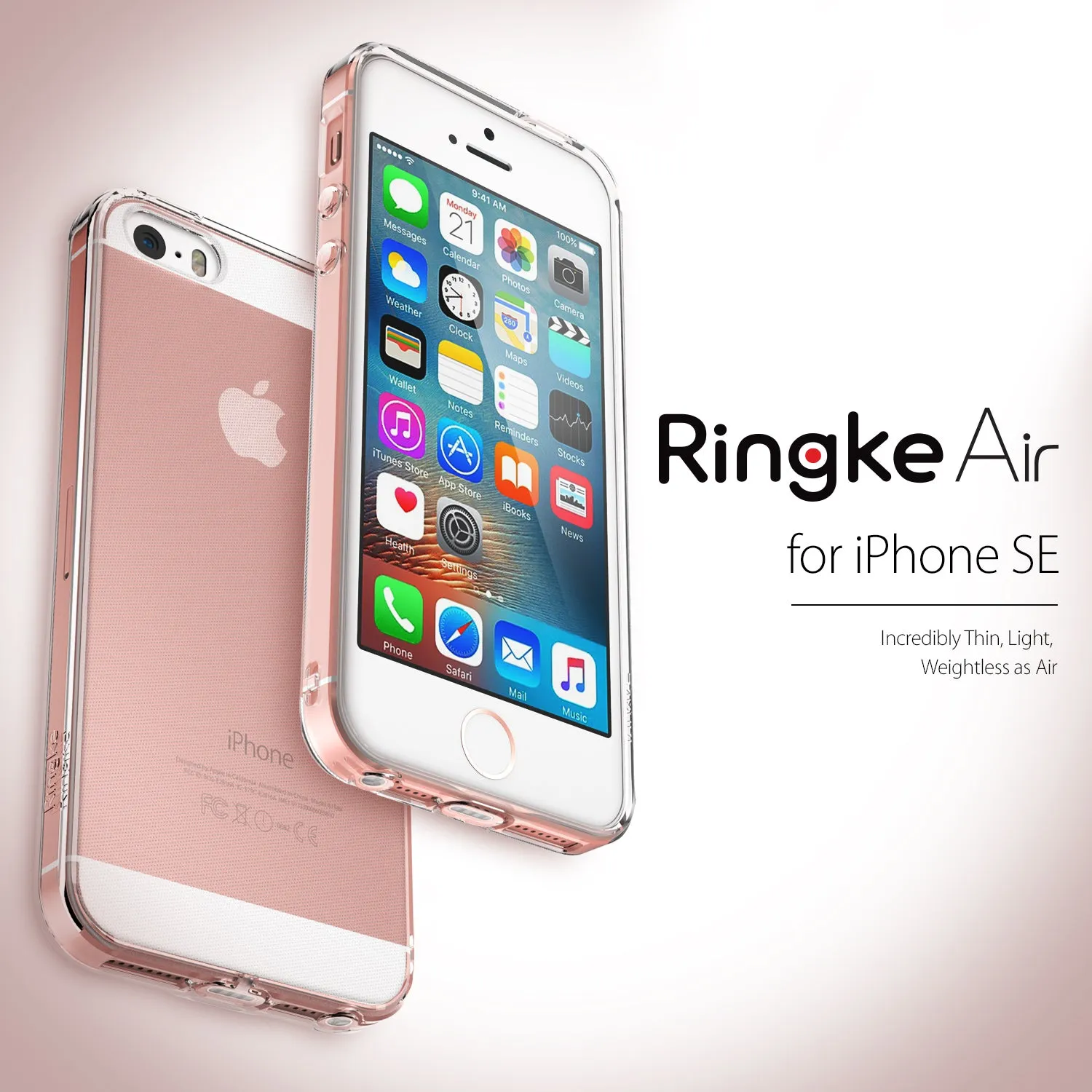 Premium Quality iPhone SE / 5s / 5 Case | Air - Rose Gold  Going Fast!