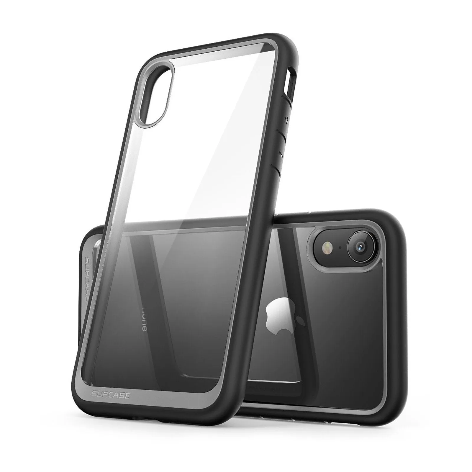 Premium Quality iPhone XR Unicorn Beetle Style Slim Clear Case-Black  Limited Release!