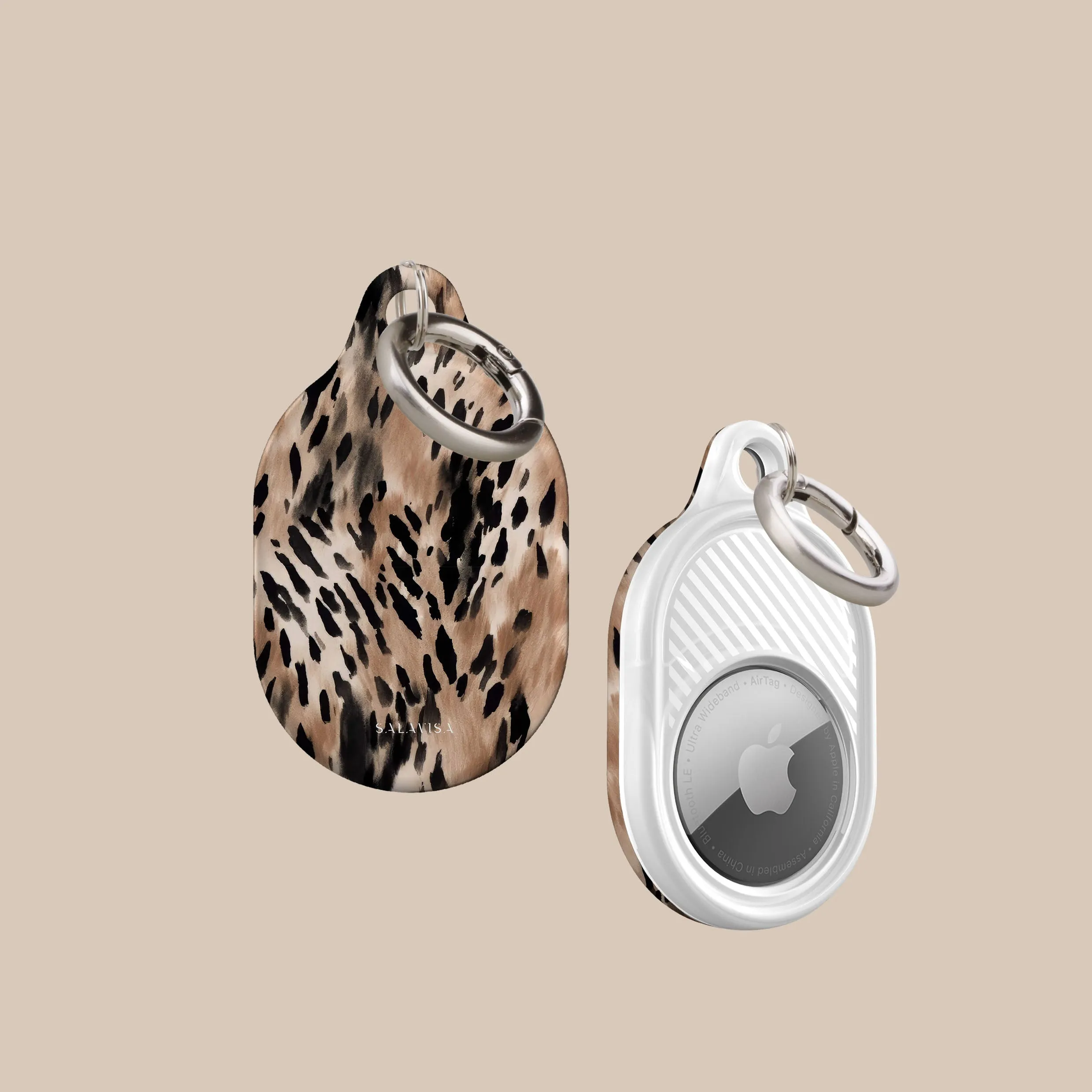 Premium Quality Leopard Close Up AirTag Holder  Going Fast!