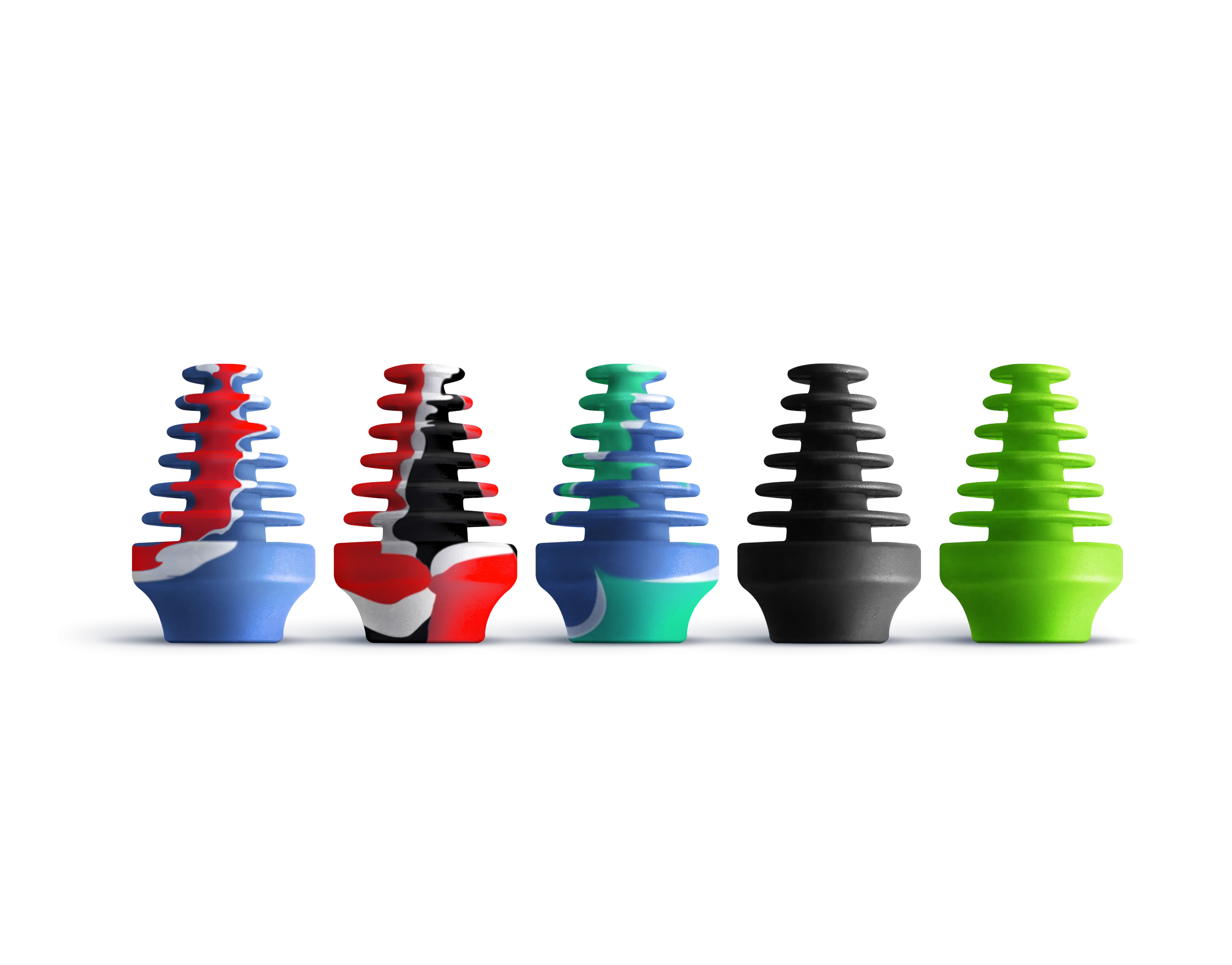 Premium Quality Lighter USA The Plug Silicone Cart Rig Adapter 2-Pack  Almost Sold Out!