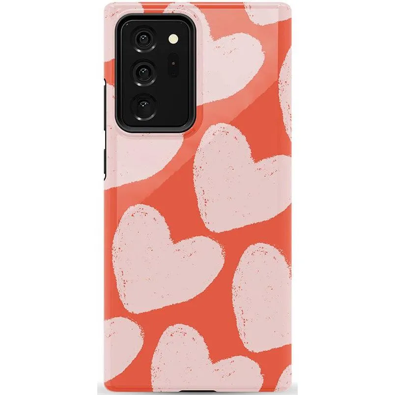 Premium Quality Love You More | Heart Doodle Case  Limited Availability!