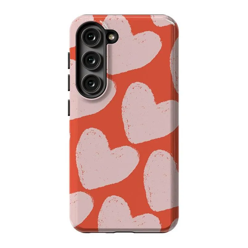 Premium Quality Love You More | Heart Doodle Case  Limited Availability!