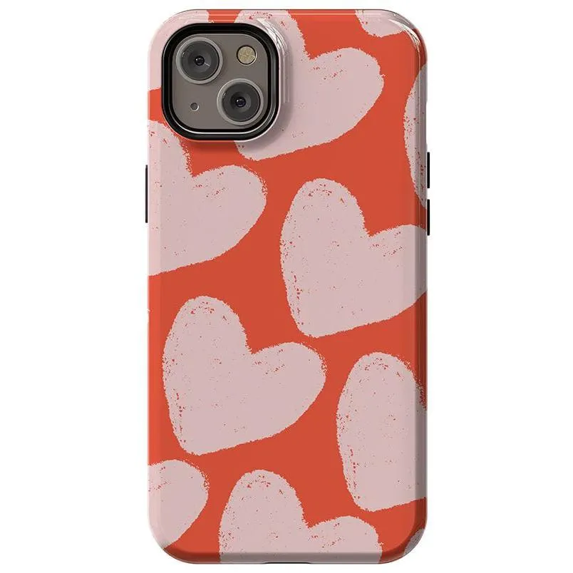Premium Quality Love You More | Heart Doodle Case  Limited Availability!