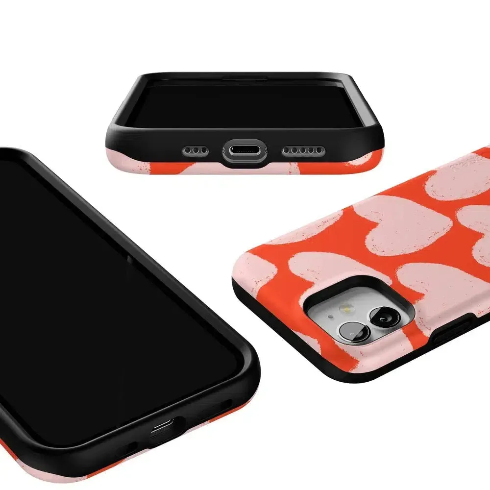 Premium Quality Love You More | Heart Doodle Case  Limited Availability!