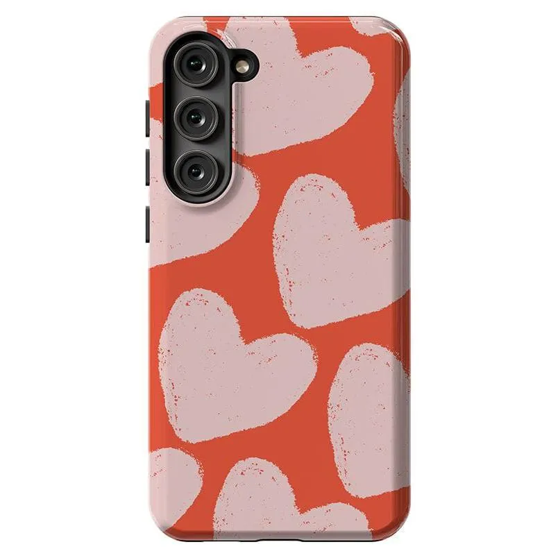 Premium Quality Love You More | Heart Doodle Case  Limited Availability!