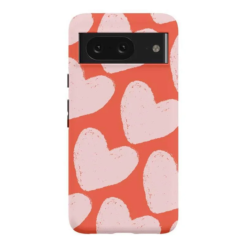 Premium Quality Love You More | Heart Doodle Case  Limited Availability!