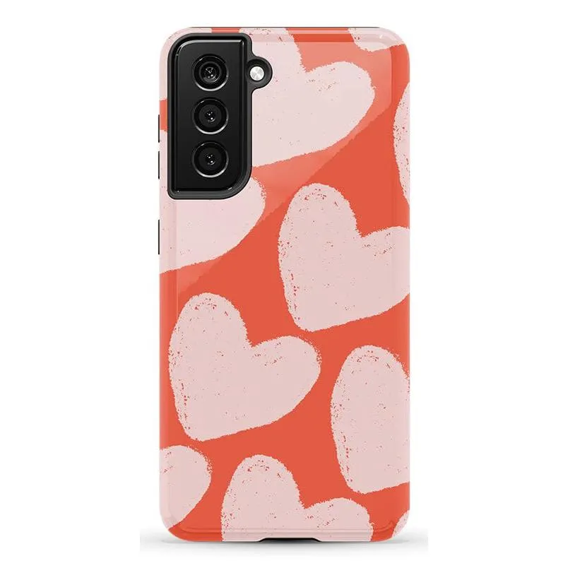 Premium Quality Love You More | Heart Doodle Case  Limited Availability!