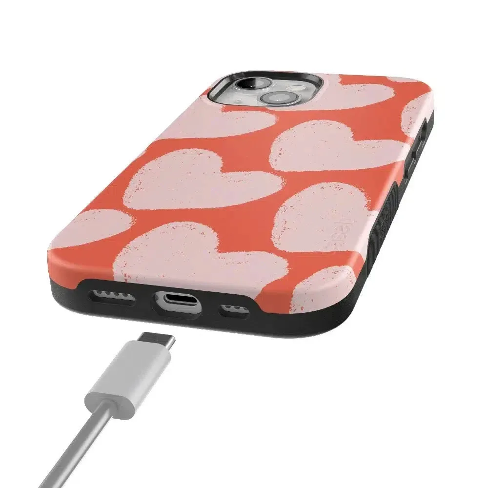 Premium Quality Love You More | Heart Doodle Case  Limited Availability!