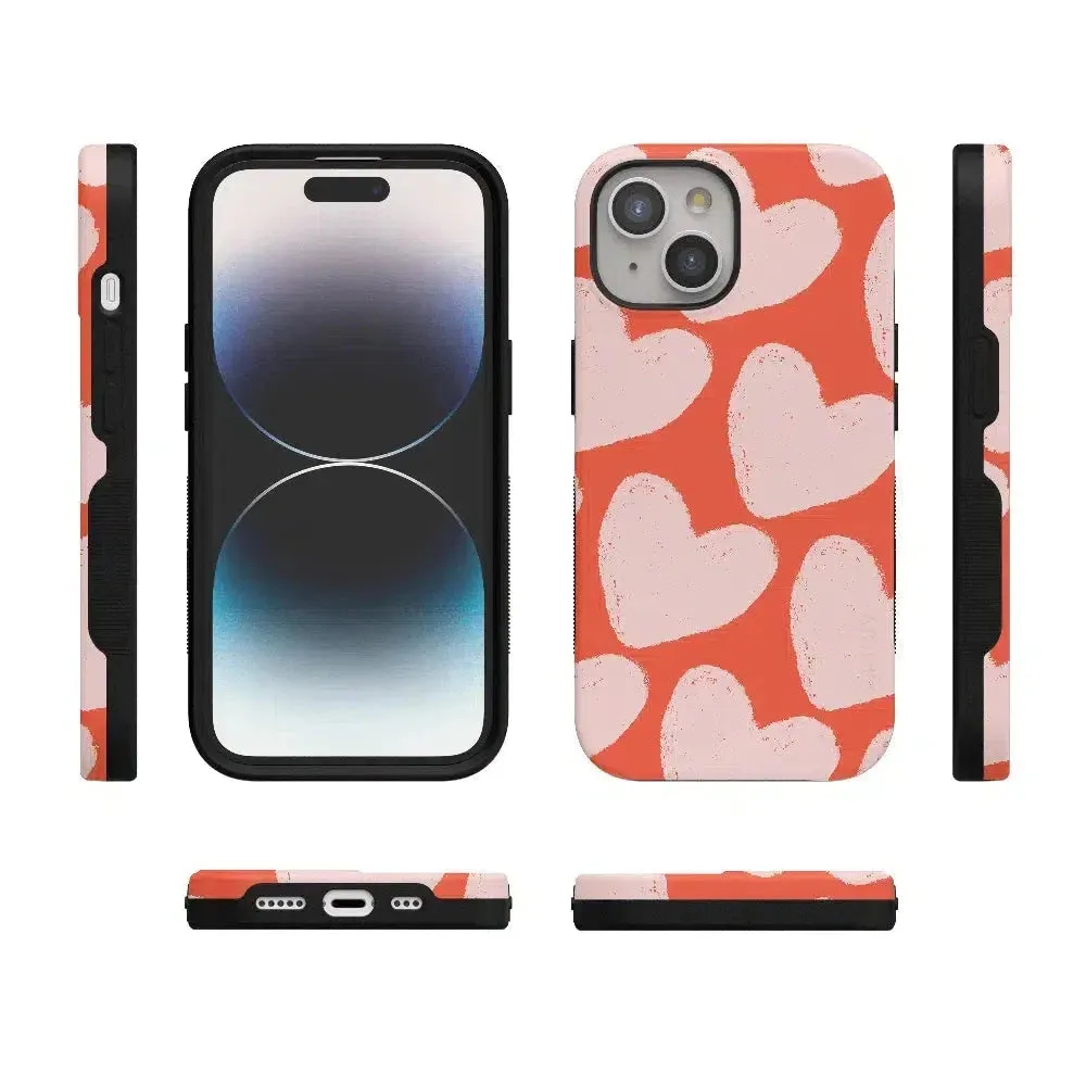 Premium Quality Love You More | Heart Doodle Case  Limited Availability!