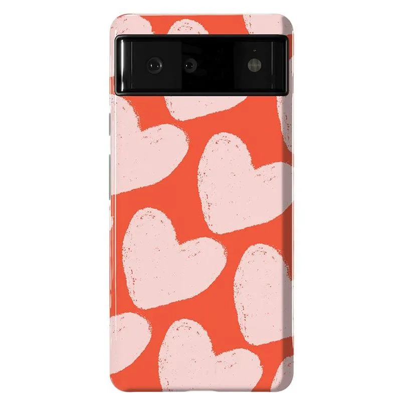 Premium Quality Love You More | Heart Doodle Case  Limited Availability!