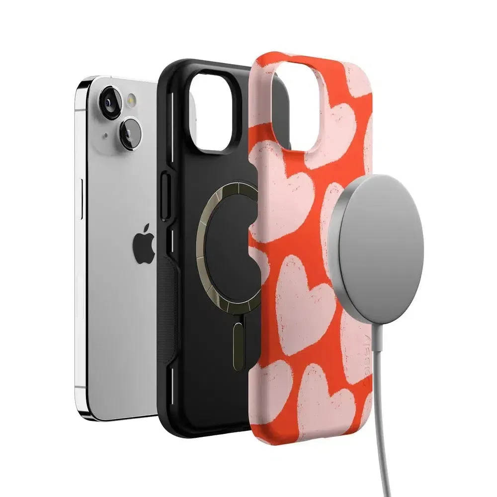 Premium Quality Love You More | Heart Doodle Case  Limited Availability!