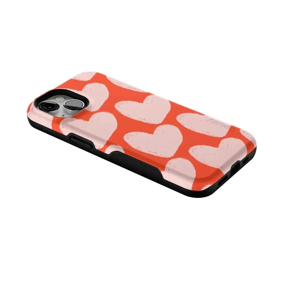 Premium Quality Love You More | Heart Doodle Case  Limited Availability!