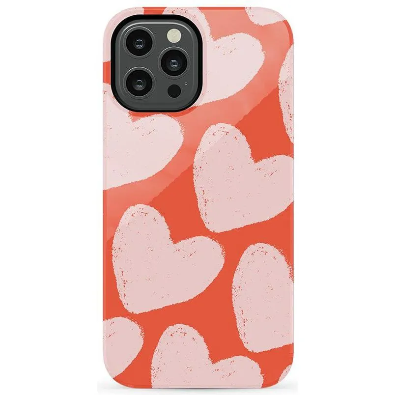Premium Quality Love You More | Heart Doodle Case  Limited Availability!