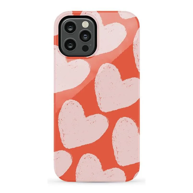 Premium Quality Love You More | Heart Doodle Case  Limited Availability!