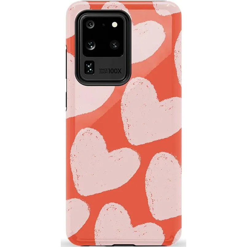Premium Quality Love You More | Heart Doodle Case  Limited Availability!