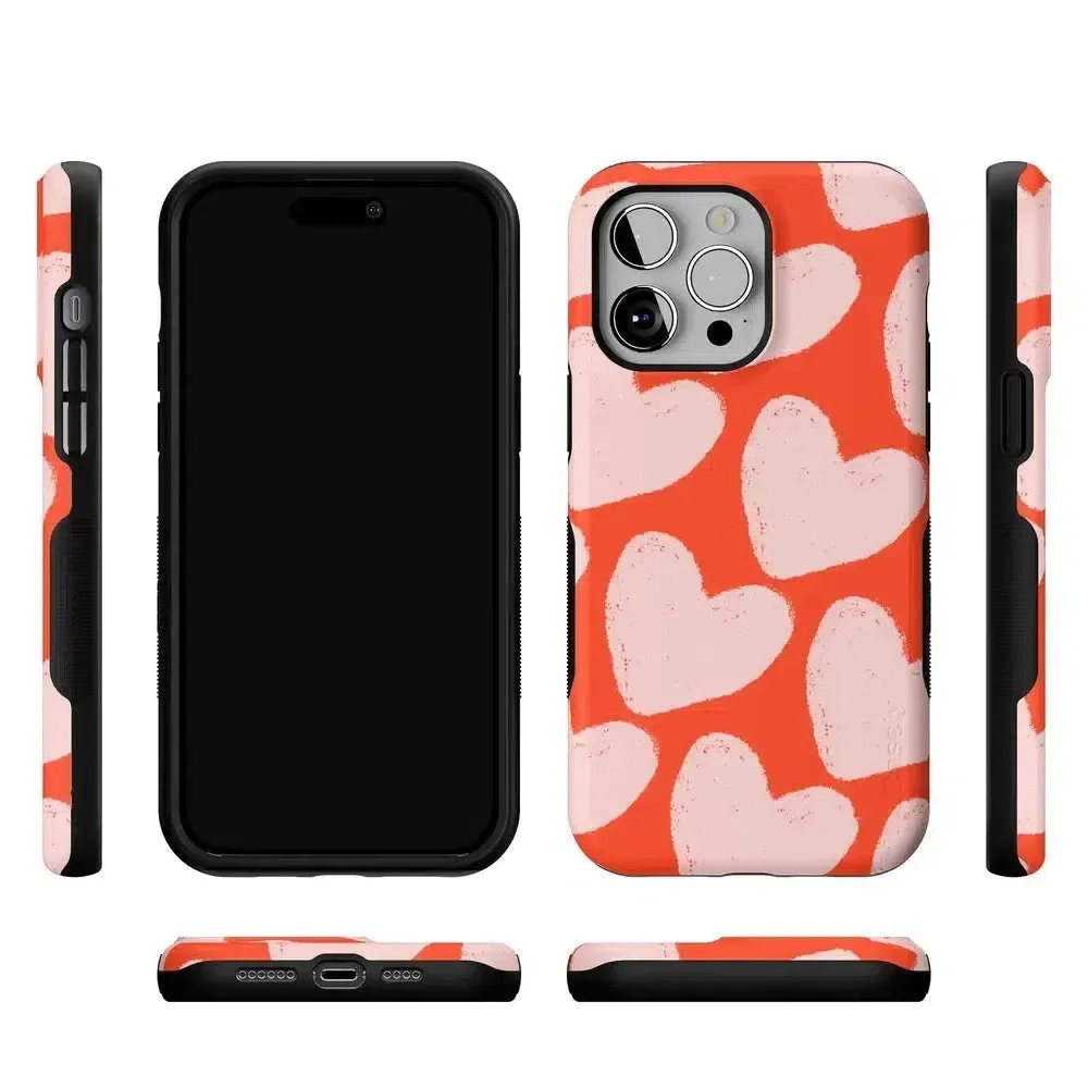 Premium Quality Love You More | Heart Doodle Case  Limited Availability!