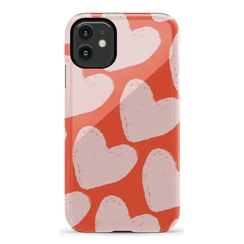 Premium Quality Love You More | Heart Doodle Case  Limited Availability!