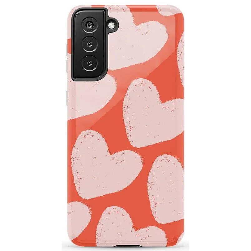 Premium Quality Love You More | Heart Doodle Case  Limited Availability!
