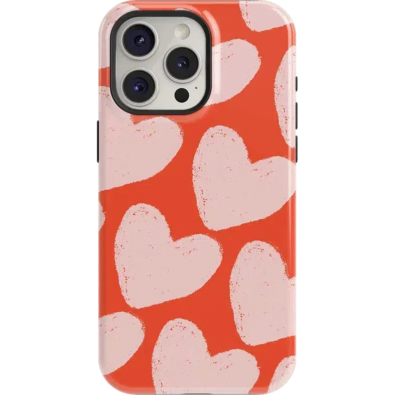 Premium Quality Love You More | Heart Doodle Case  Limited Availability!