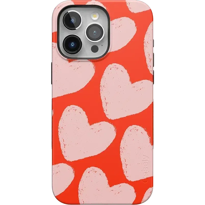 Premium Quality Love You More | Heart Doodle Case  Limited Availability!