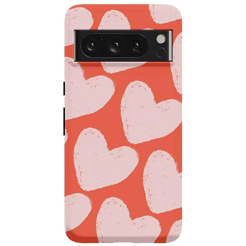 Premium Quality Love You More | Heart Doodle Case  Limited Availability!