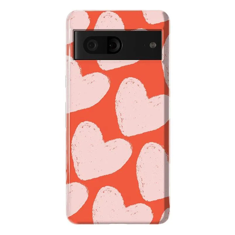 Premium Quality Love You More | Heart Doodle Case  Limited Availability!