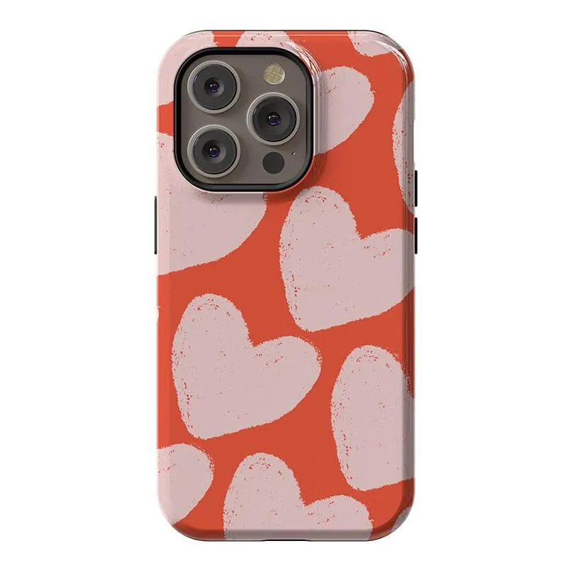 Premium Quality Love You More | Heart Doodle Case  Limited Availability!