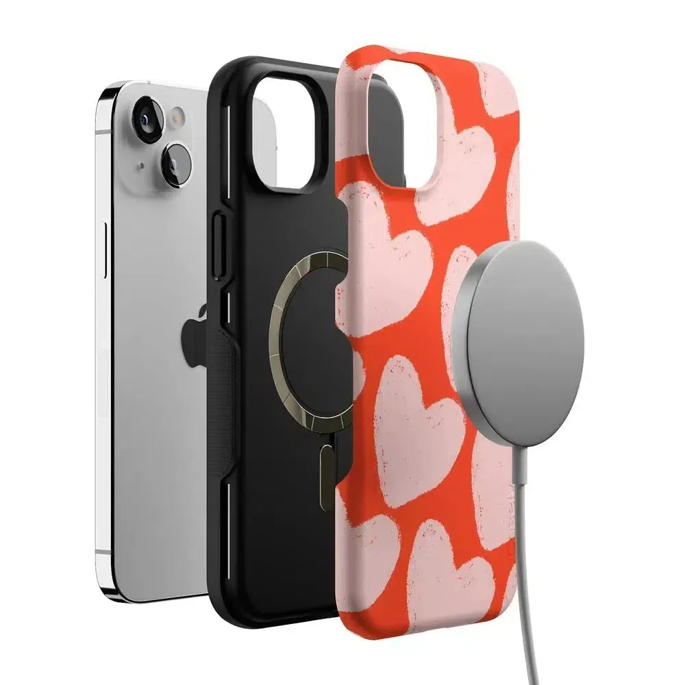Premium Quality Love You More | Heart Doodle Case  Limited Availability!