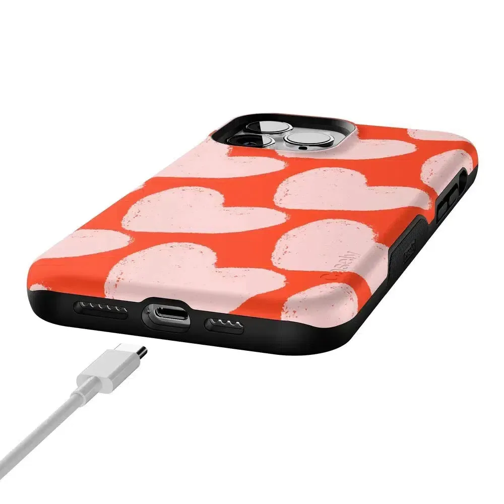 Premium Quality Love You More | Heart Doodle Case  Limited Availability!
