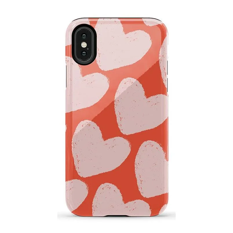 Premium Quality Love You More | Heart Doodle Case  Limited Availability!