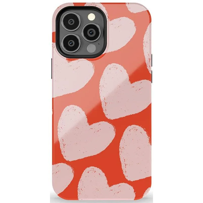 Premium Quality Love You More | Heart Doodle Case  Limited Availability!