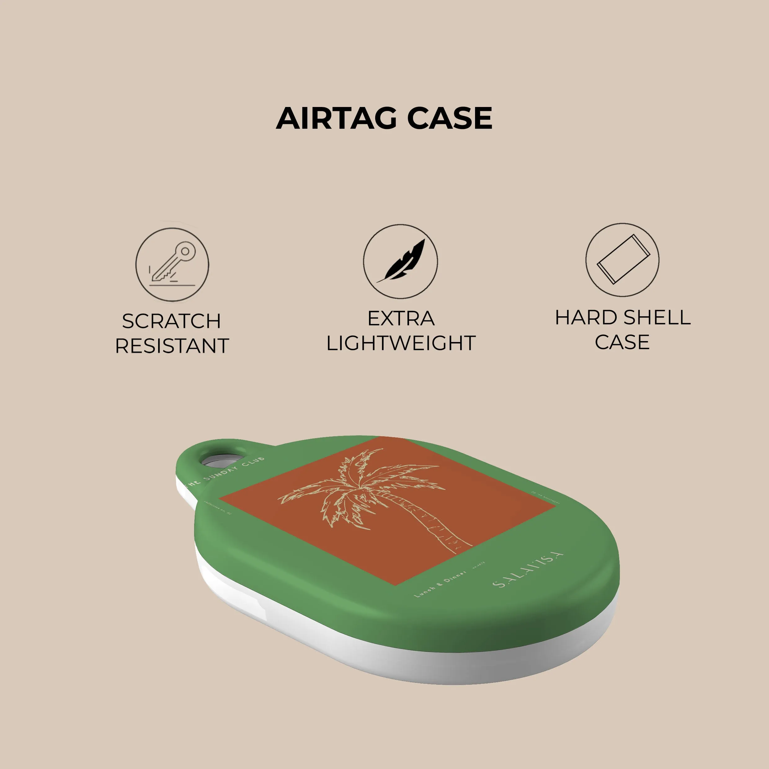 Premium Quality Lunch and Dinner AirTag Holder  Limited Release!