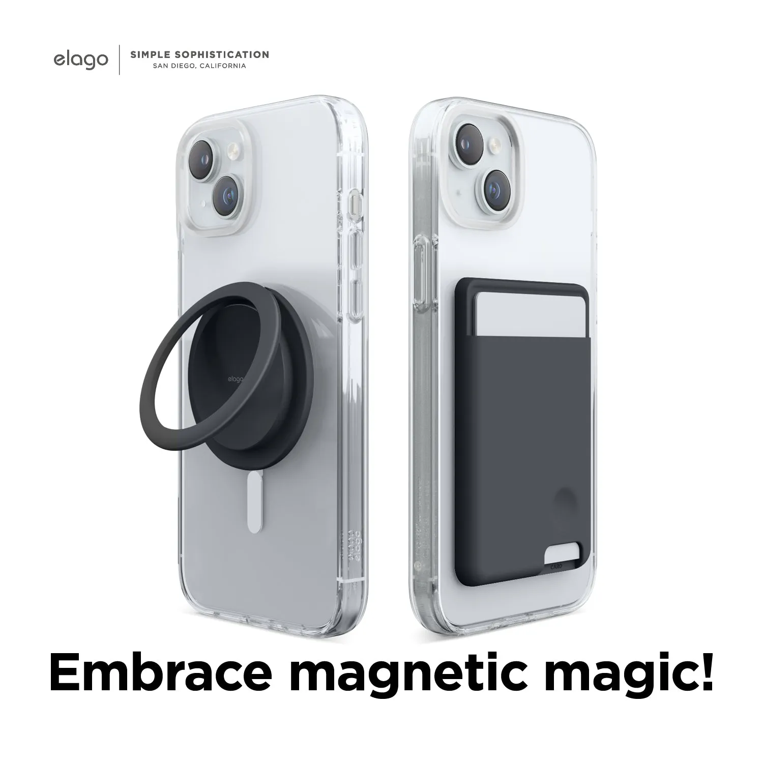 Premium Quality Magnetic Hybrid Clear Case for iPhone 15 Plus  Last Few Pieces!