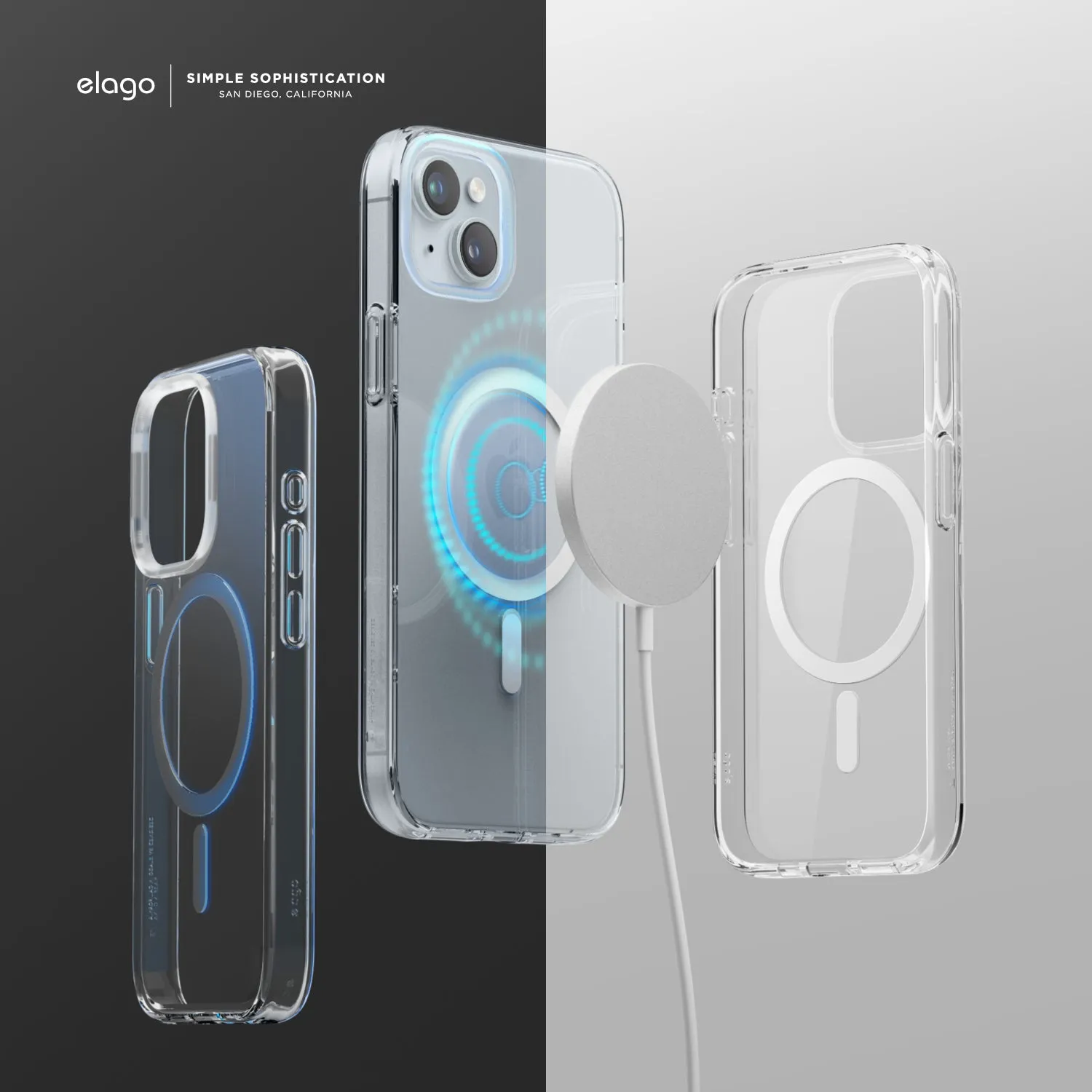 Premium Quality Magnetic Hybrid Clear Case for iPhone 15 Plus  Last Few Pieces!