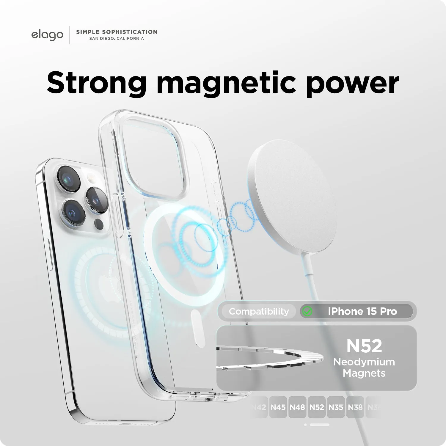 Premium Quality MagSafe Hybrid Clear Case for iPhone 15 Pro  Last Few Pieces!