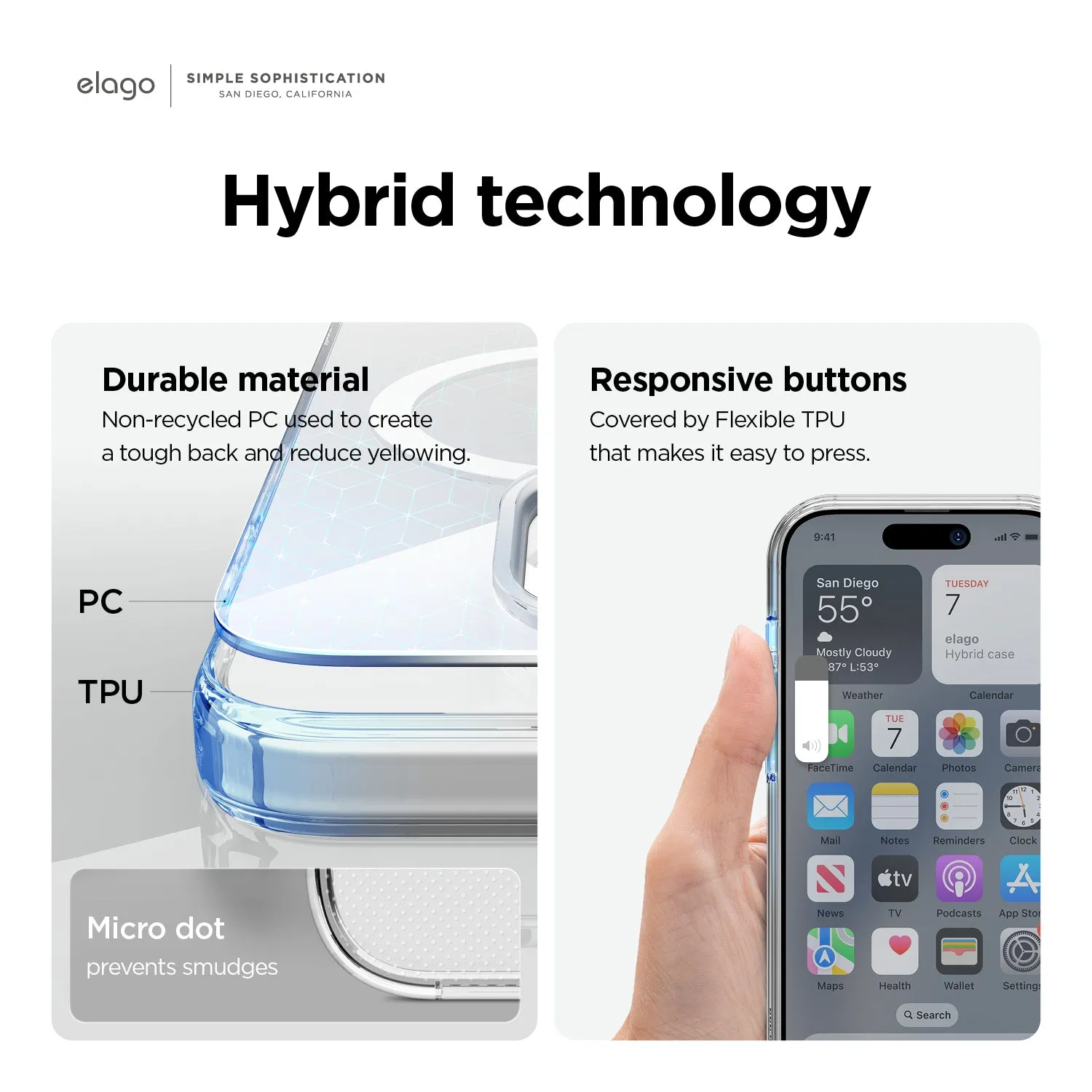 Premium Quality MagSafe Hybrid Clear Case for iPhone 15 Pro  Last Few Pieces!
