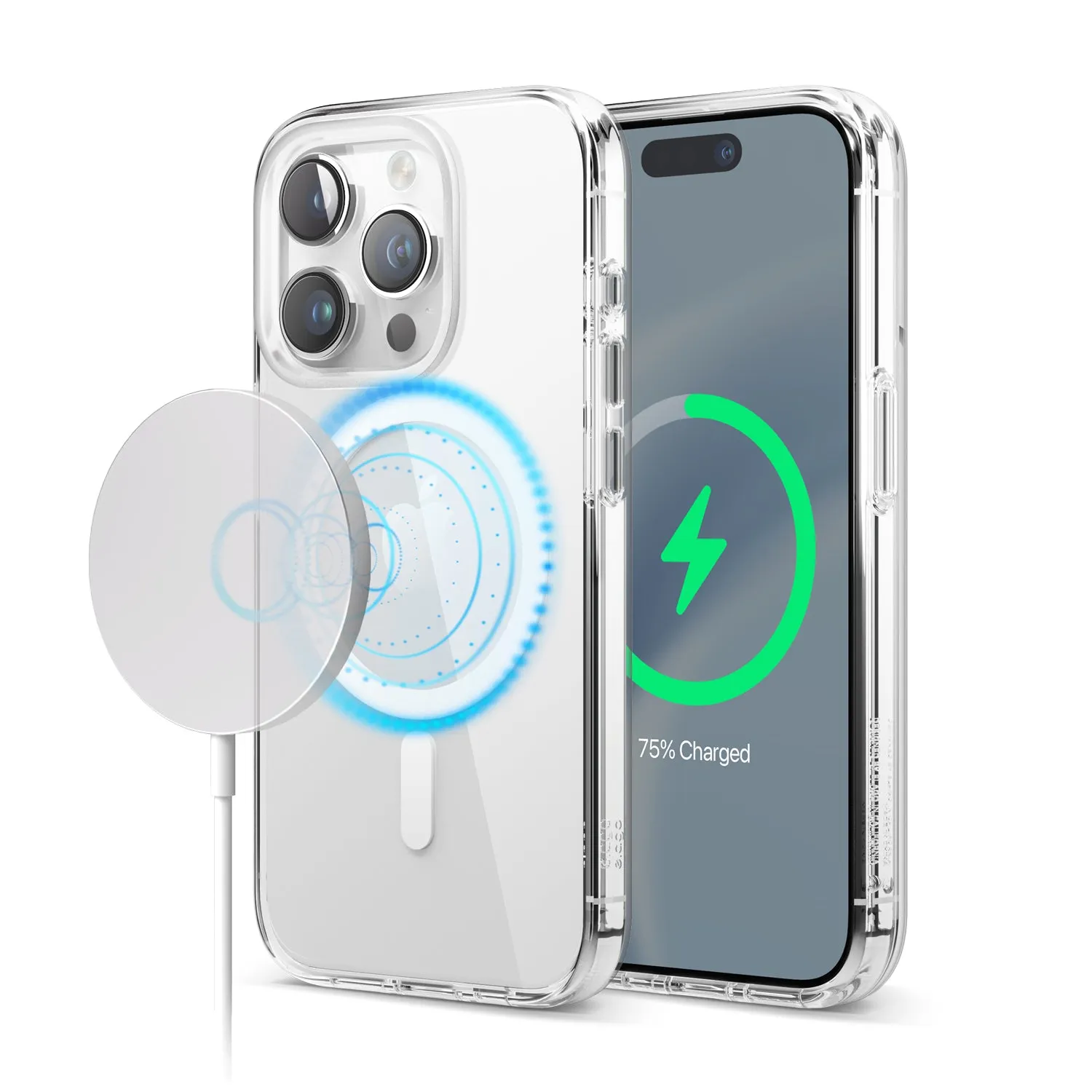 Premium Quality MagSafe Hybrid Clear Case for iPhone 15 Pro  Last Few Pieces!