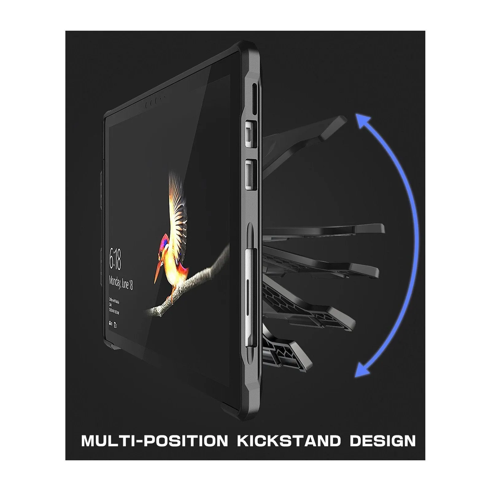 Premium Quality Microsoft Surface Pro Unicorn Beetle PRO Rugged Case-Black  Dont Miss Out!