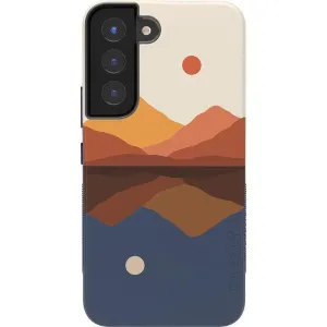 Premium Quality Opposites Attract | Day & Night Colorblock Mountains Samsung Case  Today Only!