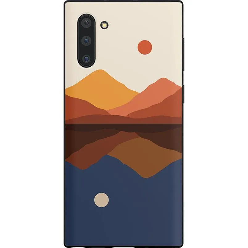 Premium Quality Opposites Attract | Day & Night Colorblock Mountains Samsung Case  Today Only!